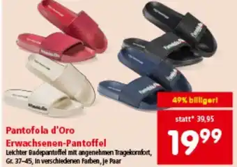 Interspar Pantofola d'Oro Erwachsenen-Pantoffel Angebot