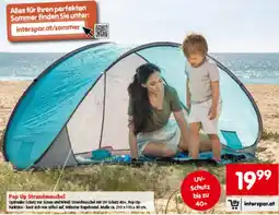 Interspar Pop Up Strandmuschel Angebot