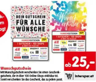 Interspar Wunschgutschein Angebot