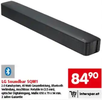 Interspar Soundbar SQM1 Angebot