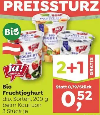 ADEG Bio Fruchtjoghurt Angebot