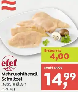 ADEG Mehrwohlhendl Schnitzel Angebot