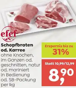 ADEG Schopfbraten od. Karree Angebot