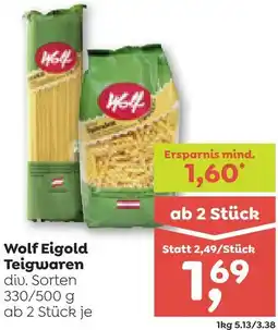 ADEG Eigold Teigwaren Angebot