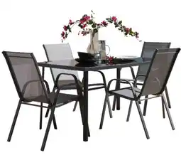 Möbelix Gartentischgruppe 0422011001 + 2672014101 Möbelix Angebot