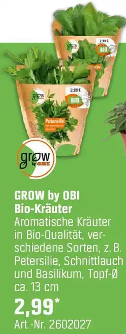 OBI Bio-Kräuter Angebot