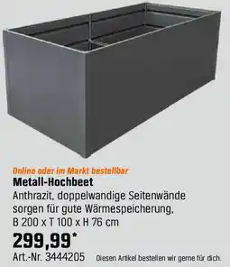 OBI Metall-Hochbeet Angebot