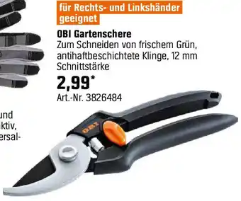 OBI OBI Gartenschere Angebot