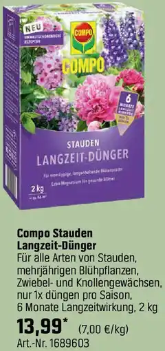 OBI Stauden Langzeit-Dünger Angebot