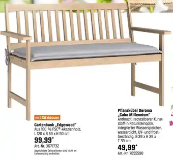 OBI Gartenbank Edgewood Angebot