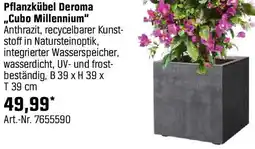 OBI Pflanzkübel Deroma Cubo Millennium Angebot