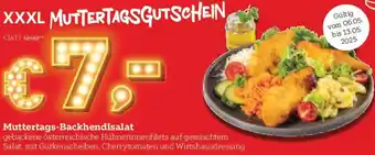 XXXLutz Muttertags-Backhendlsalat Angebot