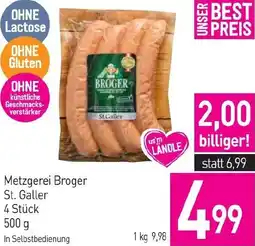 Sutterlüty Metzgerei Broger St. Galler Angebot