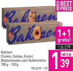 Sutterlüty Chokini, Deloba, Kipferl, Blätterbrezeln oder Butterblätter Angebot