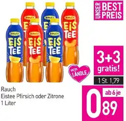 Sutterlüty Eistee Pfirsich oder Zitrone Angebot