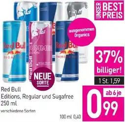 Sutterlüty Editions, Regular und Sugafree Angebot