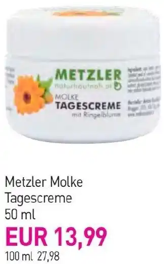 Sutterlüty Metzler Molke Tagescreme Angebot