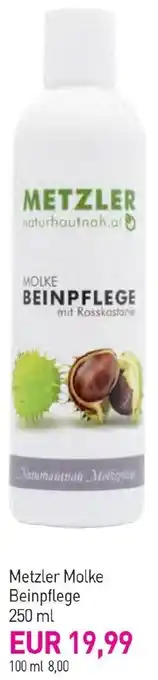Sutterlüty Metzler Molke Beinpflege Angebot