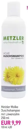 Sutterlüty Metzler Molke Duschshampoo mit Löwenzahn Angebot