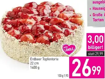 Sutterlüty Erdbeer Topfentorte Angebot