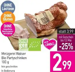 Sutterlüty Bio Partyschinken Angebot