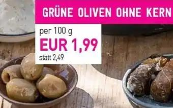 Sutterlüty Grüne oliven ohne kern Angebot