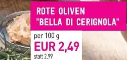 Sutterlüty Rote oliven bella di cerignola Angebot