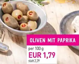 Sutterlüty Oliven mit paprika Angebot