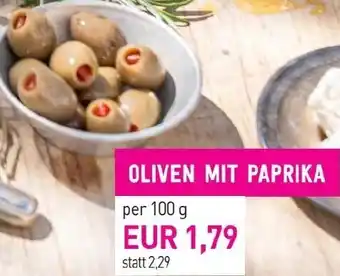 Sutterlüty Oliven mit paprika Angebot