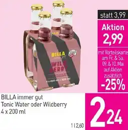 Sutterlüty Tonic Water oder Wildberry Angebot