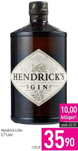 Sutterlüty Hendrick's Gin Angebot
