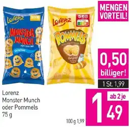 Sutterlüty Monster Munch oder Pommels Angebot