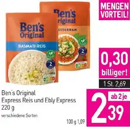Sutterlüty Express Reis und Ebly Express Angebot