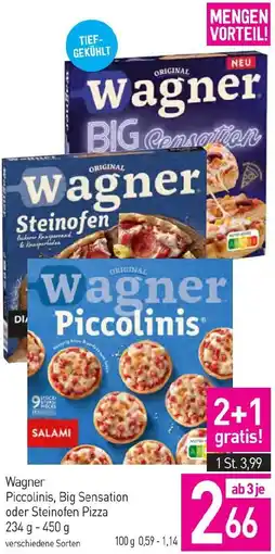 Sutterlüty Piccolinis, Big Sensation oder Steinofen Pizza Angebot