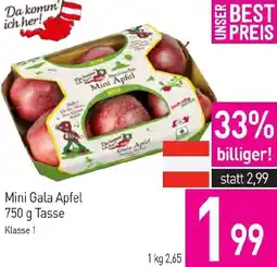 Sutterlüty Mini Gala Apfel Angebot