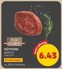 PENNY HÜFTSTEAK Angebot