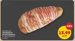 PENNY DELIKATESSA HÜHNERFILET IM SPECKMANTEL Angebot
