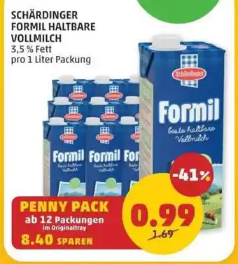 PENNY Schärdinger Formil Haltbare Vollmilch Angebot