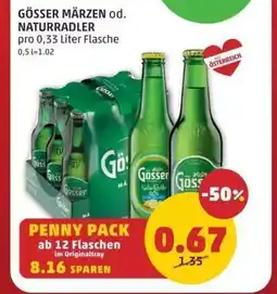 PENNY Gösser Märzen od. Naturradler Angebot