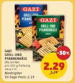 PENNY GAZI GRILL- UND PFANNENKÄSE Angebot