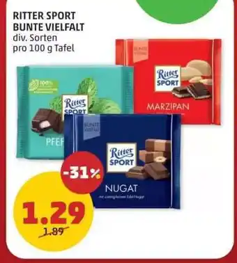 PENNY RITTER SPORT BUNTE VIELFALT Angebot