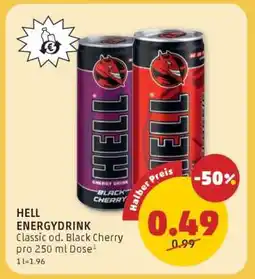 PENNY HELL ENERGYDRINK Angebot