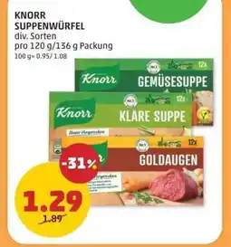 PENNY Knorr Suppenwürfel Angebot