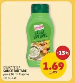 PENNY DELIKATESSA SAUCE TARTARE Angebot