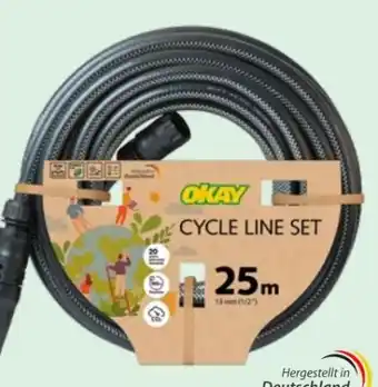 Lagerhaus Okay Gartenschlauch-Set Cycle Line Angebot