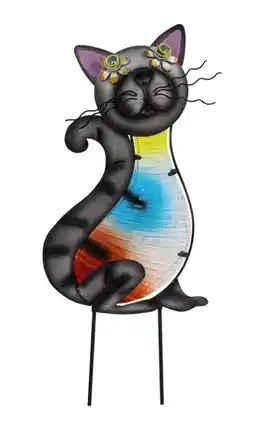 Lagerhaus LED-Solar Gartentstecker Katze Angebot