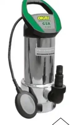 Lagerhaus Okay Schmutzwassertauchpumpe GSX 1101 Angebot