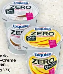 Billa Exquisa Zero Quark-Joghurt-Creme Angebot