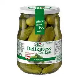 Billa Efko Delikatess Gurken Angebot