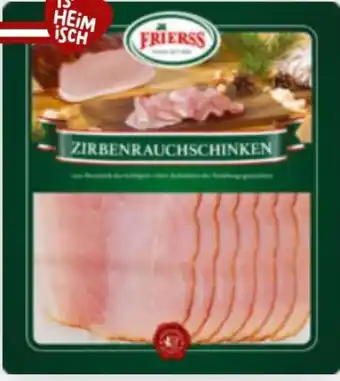 Billa Frierss Zirbenrauchschinken Angebot